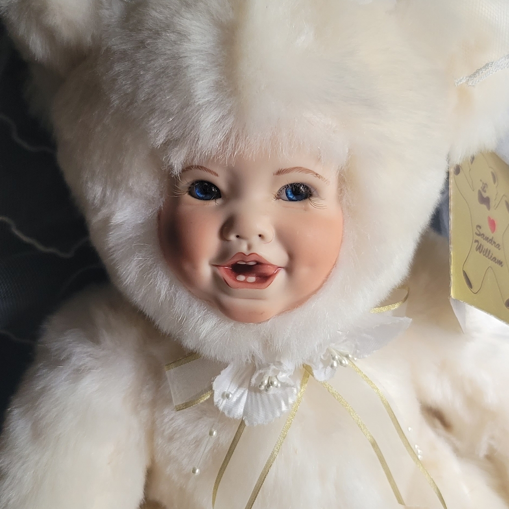 Vintage Sandra William Creation Porcaline Doll